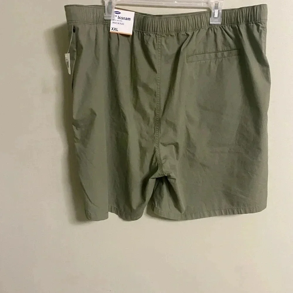 Old Navy Shorts Size XXL Green Above Knee Built In Flex Drawstring NWT New